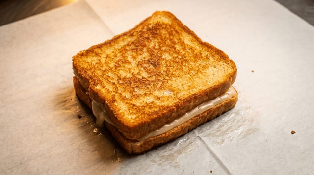 Grilled Cheese Sandwich.