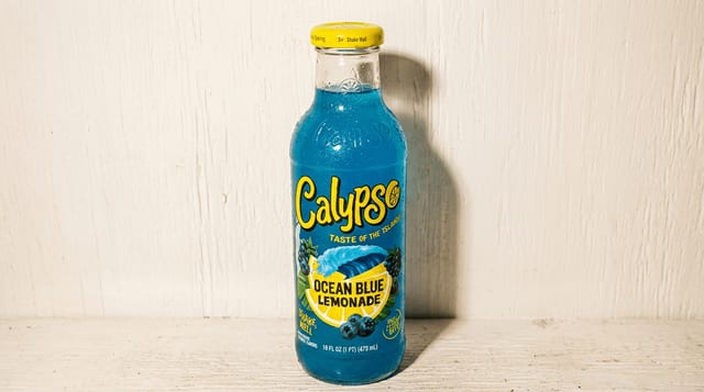 Calypso Ocean Blue Lemonade.