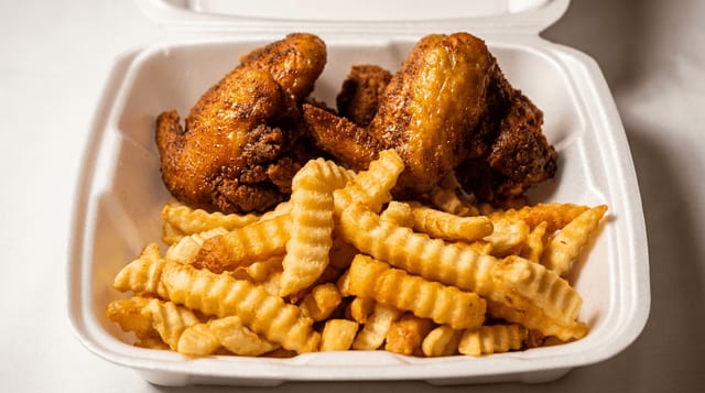 Chicken Wings Platter (4 pcs).