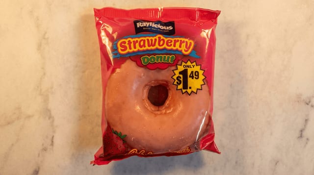 Strawberry Donut.