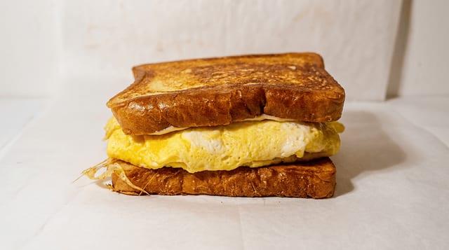 French Toast Sandwich.