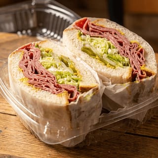 Beef Bologna Sandwich
