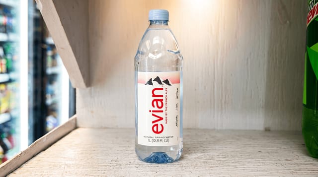Evian Water (1L).