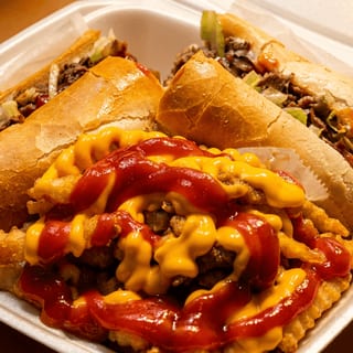 Cheese Steak Hoagie Platter