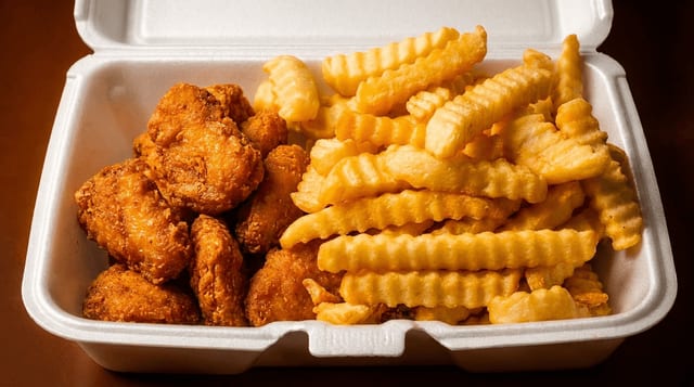 Chicken Nuggets Platter (10 pcs).