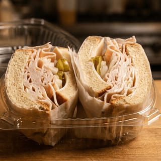 White Turkey Breast Sandwich