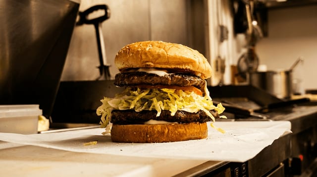 Double Cheeseburger.