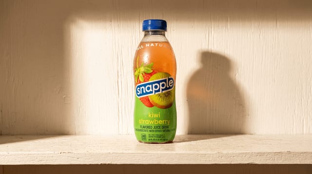Snapple Kiwi Strawberry.