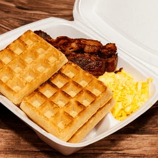 Belgian Chicken & Waffle Platter